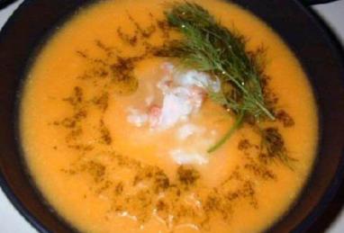 Butternut Squash Soup with Lobster Photo 1