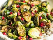 Roasted Brussels Sprouts with Pomegranate Syrup Photo 5