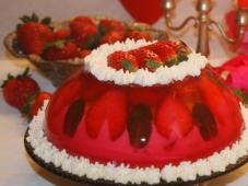 Strawberry Jelly Dome Cheesecake Photo 12