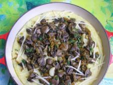 Maize Porridge with Fried Mushrooms in a Crock Pot Photo 6