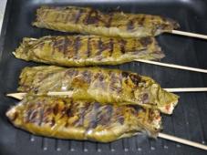 Grilled Salmon in Vine Leaves Photo 10