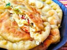Paratha with Eggs and Vegetables Photo 10