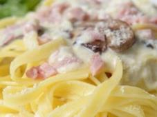 Fettuccine with Ham and Mushrooms Photo 7