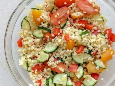 Salad with Bulgur and Vegetables Photo 5