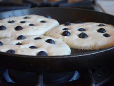 Blueberry Buttermilk Pancakes with Blueberry Maple Syrup Photo 8