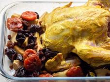 Valentine's Day Dinner Recipe - Chicken with Wine and Dried Fruits Photo 5