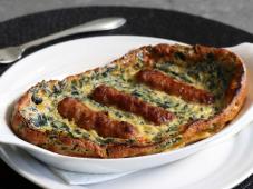 "Tadpole in the Hole" - Breakfast Sausage and Kale Dutch Baby Photo 7