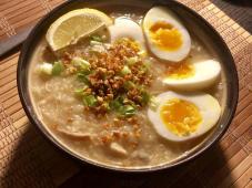 Chicken Arroz Caldo (Chicken Rice Porridge) Photo 4
