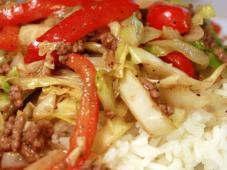 Black Pepper Beef and Cabbage Stir Fry Photo 3