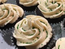 Chocolate Beer Cupcakes With Whiskey Filling And Irish Cream Icing Photo 14
