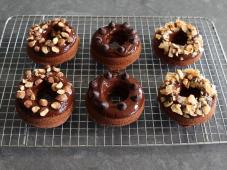Chocolate Almond Breakfast Donuts Photo 6