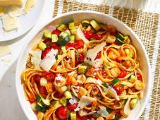 Pasta with Scallops, Zucchini, and Tomatoes Photo 4