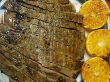 Garlic Fennel Flank Steak with Oranges Photo 8