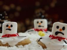Melted Snowman Cookies Photo 7
