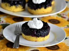 Blueberry Upside-Down Mini Cakes Photo 7