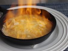 Saganaki (Flaming Greek Cheese) Photo 4