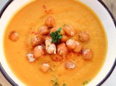 Healthy Carrot Chickpea Soup Photo 8