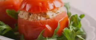 Stuffed Tomatoes with Couscous in a Slow Cooker Photo