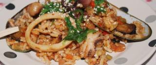 Chinese Fried Rice with Seafood Photo