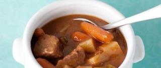 Beef Soup with Vegetables in a Crock Pot Photo