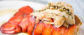 Lobster Tail with Hazelnut Brown Butter Sauce Photo