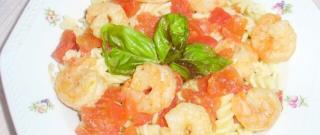 Shrimps Baked in the Garlic and Tomato Sauce Photo