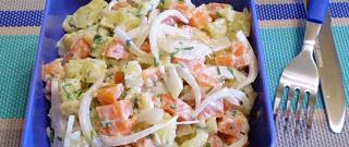 Potato Salad with Carrot Photo