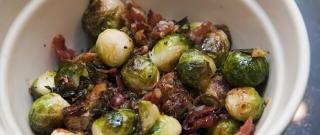 Baked Brussels Sprout with Ham Photo