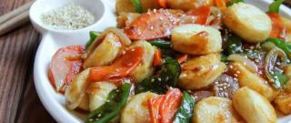 Easy and Fast Dinner Recipe - Tofu with Vegetables Photo