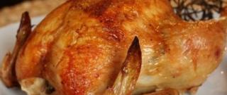 Whole Chicken Baked in a Slow Cooker Photo