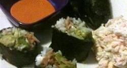 Spicy Tuna Sushi Roll Photo