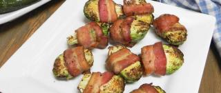 Air Fryer Bacon Wrapped Brussels Sprouts Photo