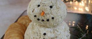 Snowman Cheese Ball Photo