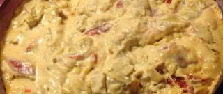 Hot Roasted Red Pepper and Artichoke Dip Photo