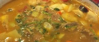 True Dominican Sancocho (Meat and Vegetable Stew) Photo