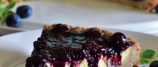 Blueberry and Vanilla Custard Tart Photo