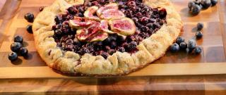 Rustic Blueberry and Fig Crostata Photo