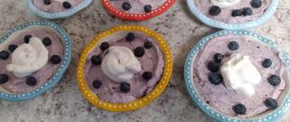 Mini Blueberry-Marscarpone Pies Photo