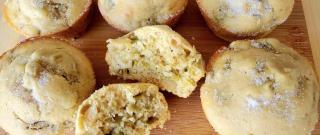 Rhubarb Almond Muffins Photo