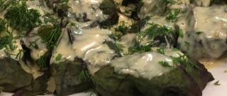 Ukrainian Beet Green "Cabbage" Rolls Photo