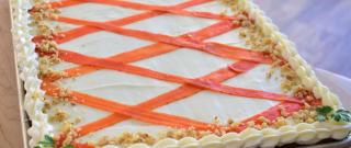 Brown Butter Carrot Sheet Cake with Brown Butter-Cream Cheese Frosting Photo