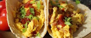 Bacon and Egg Tacos Photo