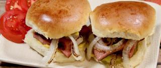 Bologna Sliders with Fried Onions Photo