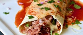 Quick and Easy Pulled Pork Burritos Photo