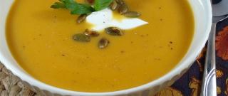 Butternut Squash and Apple Cider Soup Photo