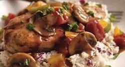 Chicken Cacciatore with Creamy Mashed Potatoes Photo