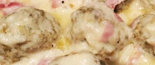 Keto Chicken Cordon Bleu Meatballs Photo