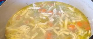 Homemade Chicken Noodle Soup Photo