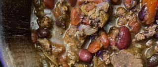 Slow-Cooked Stew Meat Chili Photo