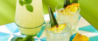 Big-Batch Pineapple-Basil Vodka Sours Photo